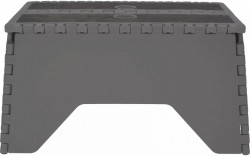 Folding ABS stair ladder for caravans, max load 135 kg, height 23 cm - Img 3