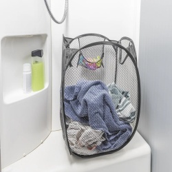 Folding laundry basket 57 x 34 cm - Img 6