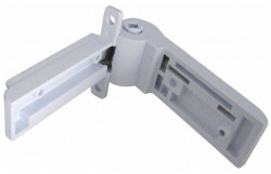 Freezer door hinge for Dometic refrigerator model RM 8XXX, RMS 8XXX, RGE 2100