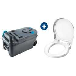 Fresh-up kit (waste tank + ring) for Thetford C220 toilet