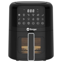 Friteuză cu aer cald (Airfryer) Berger VanFry 1400 W, 4,5 l, cu display tactil LED și fereastră de vizualizare - Img 7