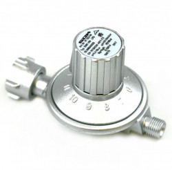 Gas cylinder regulator Germany model, adjustable pressure 25 - 50mbar - Img 2