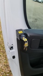 HEOSafe interior safety lock with key for Ducato / Boxer / Jumper 2 pieces - Img 7