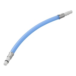 Hose with supply hose for caravan water batteries, BLUE
