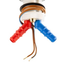 Hot / cold water coil Twister E, mounting hole diameter ∅ 33mm - Img 2