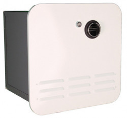 IMASS gas boiler with instantaneous water heating, for camper, CE approved