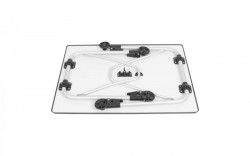 Ivalo 1 table with adjustable legs, MDF top and cover included (80 x 60 cm) - Img 2