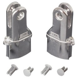 Kit capăt picior de sprijin pentru marchiza Fiamma F45 TiL/Zip