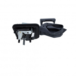 M1 complete lock without hub and key, 151 x 143 mm, black - Img 2