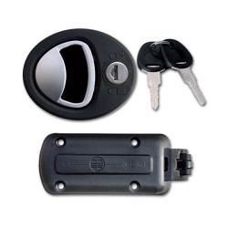 MAGIC complete lock for garage door, Ø 105 x 85 mm