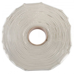 Mastic sealing tape "Lilie", length 9.1 m, width 2 cm, white