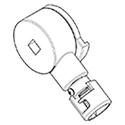Mecanism manivelă antracit pentru copertina Dometic PR 2000 (407157327)