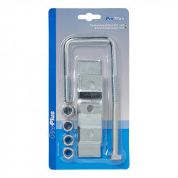 Metal protap bracket for spare wheel for caravans or trailers - Img 6