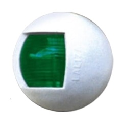Navigation light, horizontal mounting, GREEN