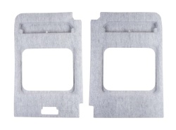 Panou preformat din pasla pentru usi spate Fiat Ducato model X250, L2H2 >2006