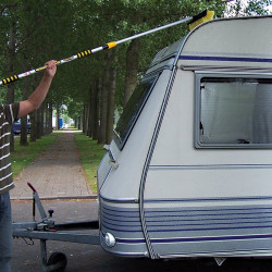 Professional telescopic brush for exterior washing of cars, caravans, motorhomes, minibuses - Img 6