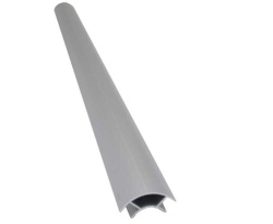 Profil de colt din aluminiu cu latura inchisa pentru 1 panou mobilier de 15 mm, - Img 2