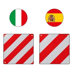 Reflective gauge sign for Spain and Italy - Img 2