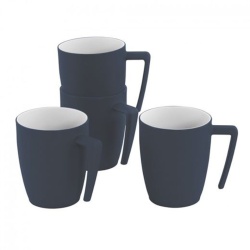 Set 4 dogs Outwell Gala, 340 ml NAVY BLUE