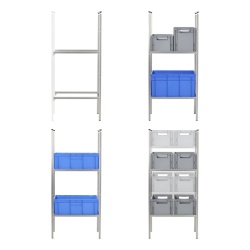 Set de extensie pentru rafturile din aluminiu - Img 3