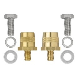 Set of brass screw terminals for LiFePO4 batteries, screw M8 - Img 3