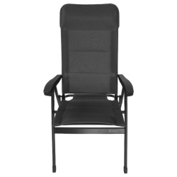 Set scaun pliant Berger Genova 3D Mesh cu suport pentru picioare, antracit - Img 9