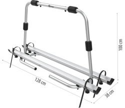 Suport de biciclete XL pentru protapul rulotei compatibil e-bike - Img 3