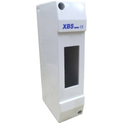 Surface mounted distribution panel, 1x1 without door, for conversions