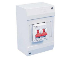 Tablou cu doua sigurante 12A / 230V pentru conversii