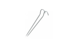 Țăruși Berger din aluminiu dural, 20 cm, set 2 buc, pentru sol dur
