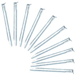 Țăruși Berger din oțel cu profil V pentru soluri mixte, 22 cm, set 10 buc - Img 2