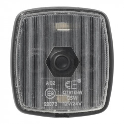 Trailer clearance lamp, front position (white) 65 x 60 mm - Img 6