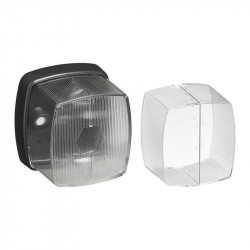 Trailer clearance lamp, front position (white) 66 x 62 mm, Radex 911 - Img 3