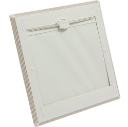 Trapa 40 x 40 MPK "4600K" capac semitransparent, deschidere pe toate laturile, jaluzea si plasa de tantari retractabile - Img 6