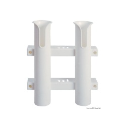 Vertical PVC support for boat, 2 boat launches, diameter 44 mm
