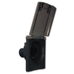 Water inlet with magnetic cover, GRI