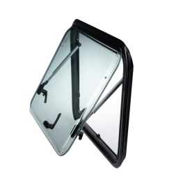 Window complete with blind and mosquito net with metal frame Sanjo