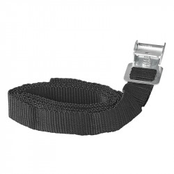100 cm strong webbing with metal buckle (2 pcs) - Img 2