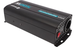 12V / 220V inverter with pure sine wave, 1000W maximum with connection cables included - Img 5