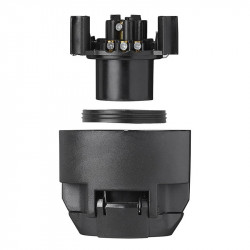 13-pin socket for caravans or trailers, ABS, 12V - Img 5