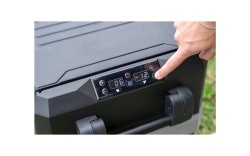 45 litre refrigerated box with 2 cooling compartments and electronic display,12/230V - Img 4