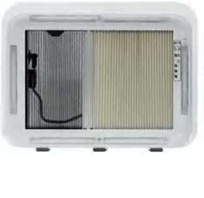 50 x 70 cm Freucamp / Sanjo 50 x 70 cm hatch with transparent cover, retractable blind and mosquito net - Img 4