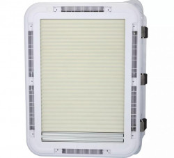 50 x 70 cm hatch with transparent cover, retractable mosquito screen and mosquito net - Img 3
