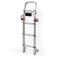 8-step outdoor fixed modular ladder "Deluxe 8", 247 cm - Img 3