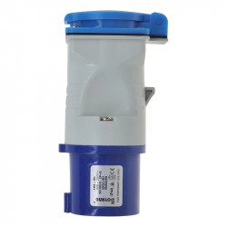 Adapter CEE plug to Schuko socket, 16A IP44 protection - Img 5