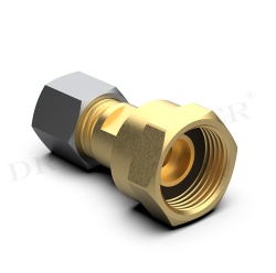 Adaptor de la regulatorul de gaz la teava de gaz, M20x1,5 / 8mm - Img 2