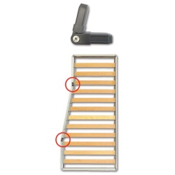 Articulations for modifying the bed frame - Img 6