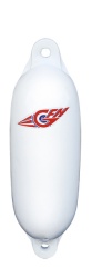 Balon de protectie acostare gonflabil, 42 cm, ALB