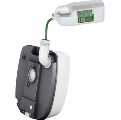 Berger Deluxe" portable ecological mobile toilet, piston pump, maximum load 130 kg, height 37,5 cm - Img 7