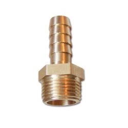 Brass connector brass water hose 10 mm diameter with 3/8" thread